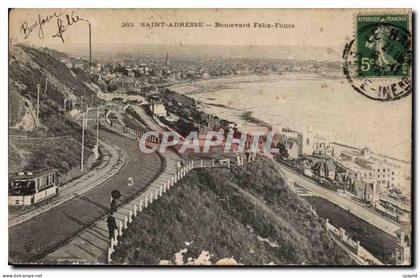 CPA Sainte Adresse Boulevard Felix Faure