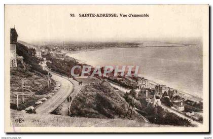 CPA Sainte Adresse Vue d'ensemble