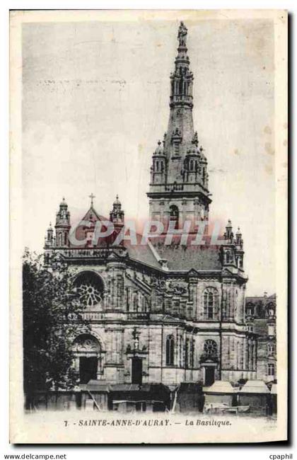 CPA Sainte Anne d'Auray la Basilique
