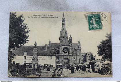 M345, Sainte Anne d'Auray, la fontaine Miraculeuse et la basilique, Morbihan 56