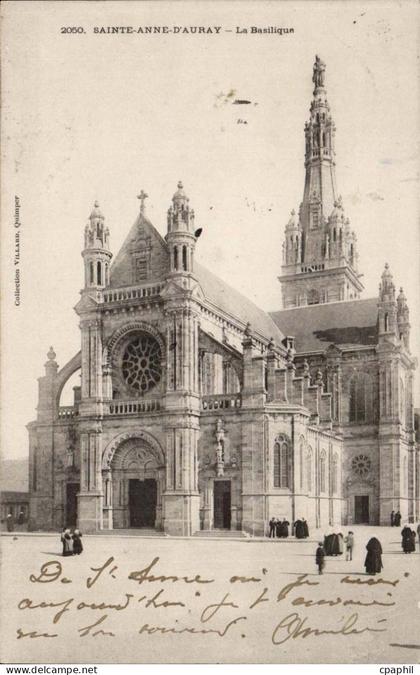 Sainte Anne d'Auray CPA La basilique