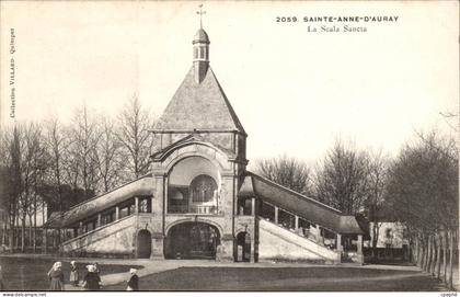 Sainte Anne d'Auray CPA La Scala Sancta