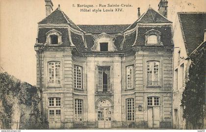 CPA Mortagne Rue Sainte Croix Hotel Style Louis XIV