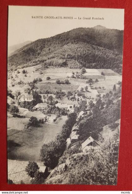 CPA -  Sainte Croix aux Mines - Le Grand Rombach