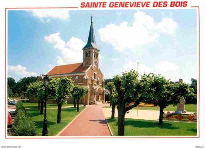 Carte Postale - 91 - Sainte Geneviève des Bois - Eglise Sainte Geneviève - CPM - Voir Scans Recto-Verso - Poscard - Cart