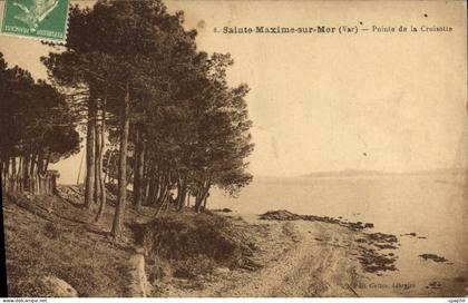 CPA Sainte Maxime sur Mer Var Pointe de la Croisette
