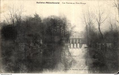 CPA Sainte Menehould Les Vannes Au pont Rouge