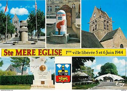 50 - Sainte Mère Eglise - Multivues - CPM - Voir Scans Recto-Verso