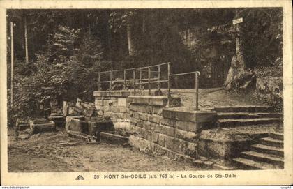 CPA Mont Sainte Odile La Source de Ste Odile