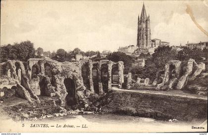 CPA Saintes Les Arenes