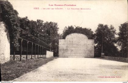 CPA Salies De Bearn Le Fronton municipal