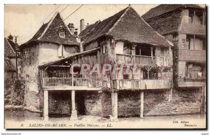 CPA Salies De Bearn Vieilles Maisons