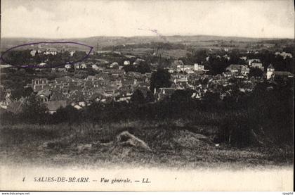 CPA Salies de Bearn vue generale