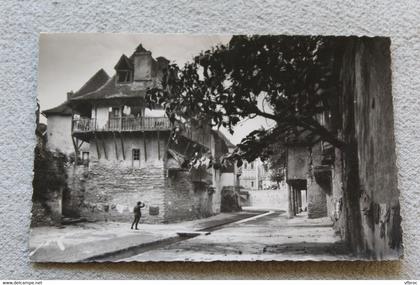 D940, Cpsm, Salies de Bearn, les vieilles maisons, Pyrénées atlantiques 64