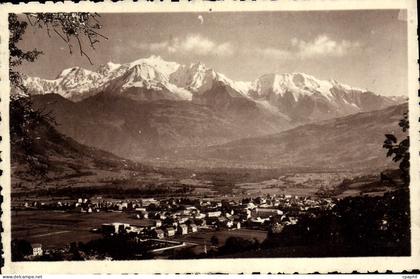 CPA Sallanches Et Le Mont Blanc