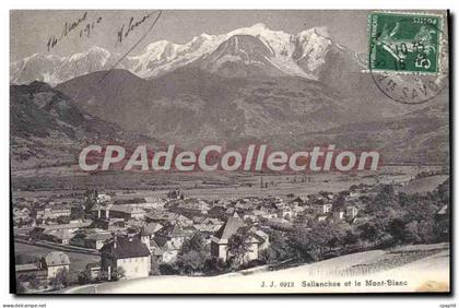 CPA Sallanches Et Le Mont Blanc