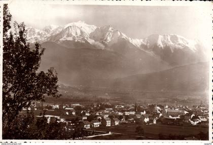 CPSM Sallanches Et Le Mont Blanc