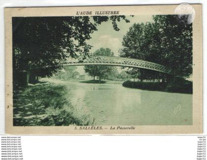 1 cpa Salleles d'aude