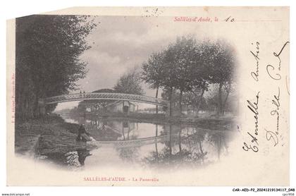 CAR-AEDP2-0102-11 - SALLELES D'AUDE - La passerelle