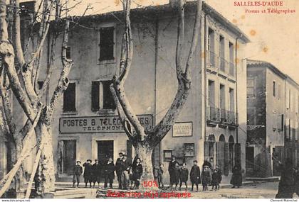SALLELES-D'AUDE : postes et telegraphes - Etat