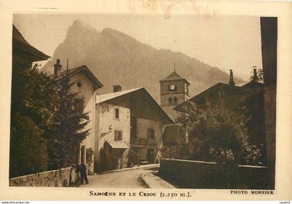 CPA Samoens et le Criou