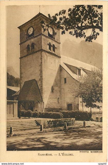 CPA Samoens l'Eglise