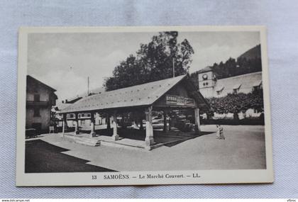 Samoens, le marché couvert, Haute Savoie 74