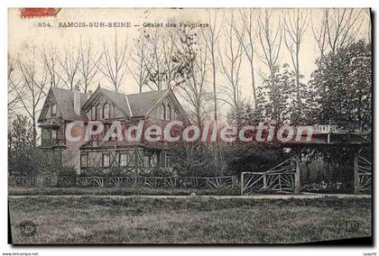 CPA Samois sur Mer Chalet des Peupliers