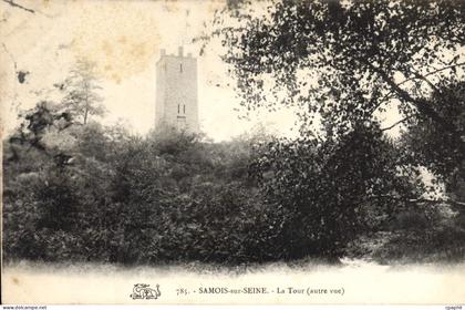 CPA Samois sur Seine La Tour