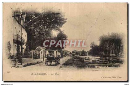Samois - Le Quai - CPA