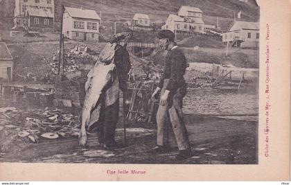 SAINT PIERRE ET MIQUELON(SAINT PIERRE) TYPE(PECHEUR DE MORUE)