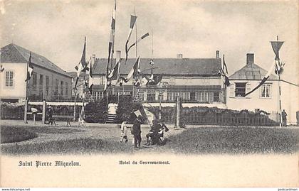 Saint Pierre & Miquelon - Hôtel du Gouvernement - Ed. Raphaël Tuck & Fils