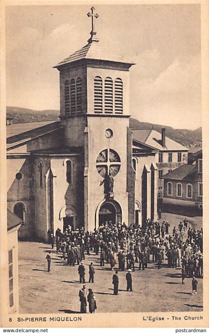 Saint-Pierre & Miquelon - L'église - Ed. Léon Briand 8