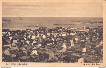 Saint-Pierre & Miquelon - La ville - Ed. Léon Briand 1