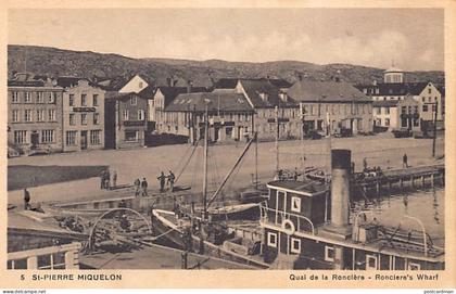 Saint-Pierre & Miquelon - Quai de la Roncière - Ed. Léon Briand 5