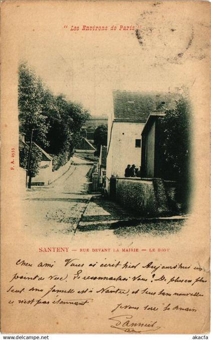 CPA Santeny - Rue Devant la Mairie (274945)