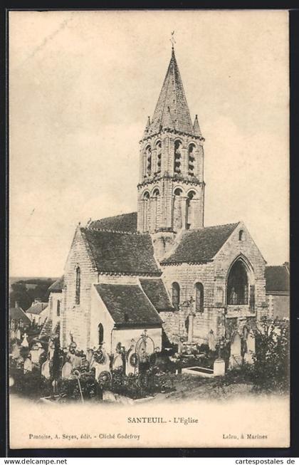 CPA Santeuil, L`Eglise
