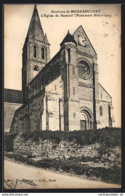 CPA Santeuil, L`Eglise de Santeuil