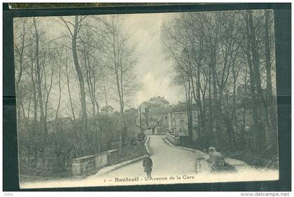 Santeuil : l'avenue de la Gare   abt187