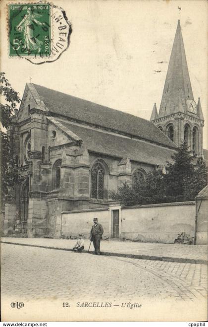 CPA Sarcelles L'Eglise