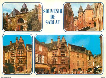 Carte Postale - 24 - Sarlat la Caneda - Multivues - CPM - Voir Scans Recto-Verso - Poscard - Carta Postal -  Postkarte