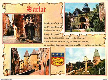 Carte Postale - 24 - Sarlat la Caneda - Multivues - CPM - Voir Scans Recto-Verso - Poscard - Carta Postal -  Postkarte
