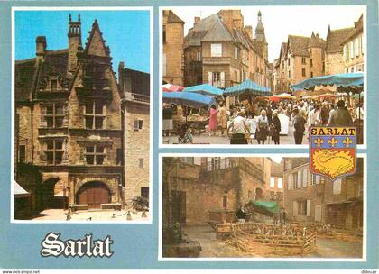 Carte Postale - 24 - Sarlat la Caneda - Multivues - CPM - Voir Scans Recto-Verso - Poscard - Carta Postal -  Postkarte