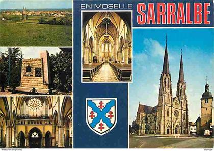 Carte Postale - 57 - Sarralbe - Multivues - Blasons - CPM - Voir Scans Recto-Verso - Poscard - Carta Postal -  Postkarte