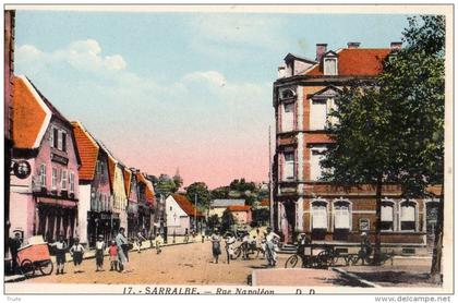SARRALBE RUE NAPOLEON ANIMEE