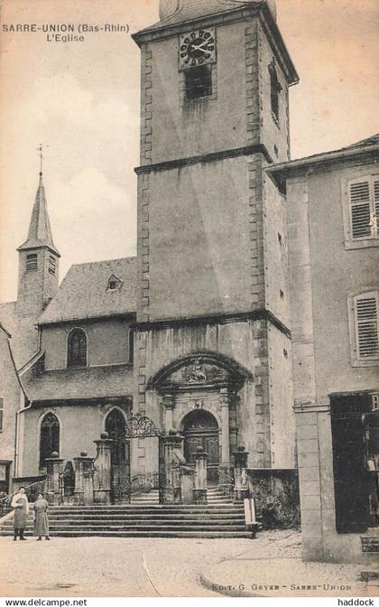 SARRE-UNION - L'EGLISE