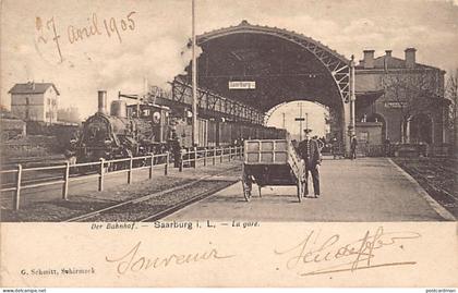 France - SARREBOURG (57) Intérieur de la gare - Ed. G. Schmitt