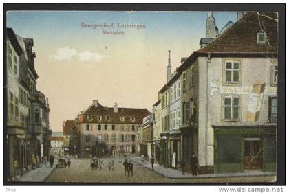 57 Sarreguemines Saargemünd, Lothringen Marktplatz    D57D  K57631K  C57631C RH015272
