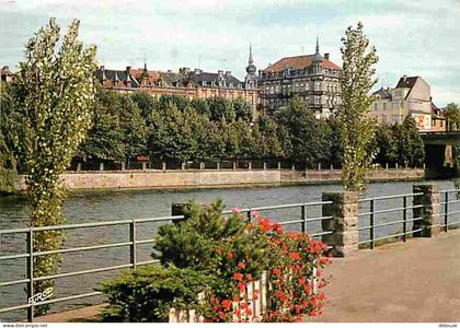 Carte Postale - 57 - Sarreguemines - Vue sur la Sarre - Flamme Postale de Sarreguemines - CPM - Voir Scans Recto-Verso -