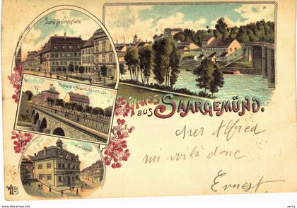 Carte postale ancienne de SARREGUEMINES (Saargemund)
